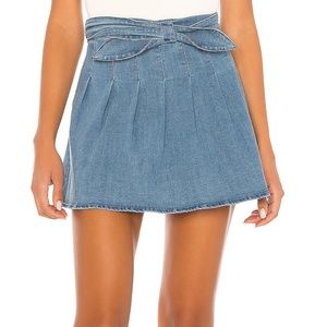 h:ours Denim Last Dance Skirt